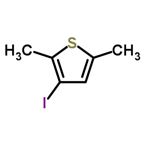 3-Iodo-2,5-dimethylthiophene Structure,40197-02-2Structure