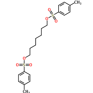 1,7-Heptanediol,1,7-bis(4-methylbenzenesulfonate) Structure,40235-95-8Structure