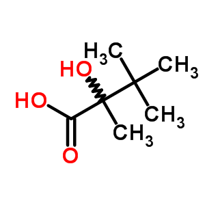 2-Hydroxy-2,3,3-trimethyl-butanoic acid Structure,4026-21-5Structure