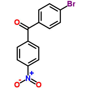 (4-Bromophenyl)(4-nitrophenyl)methanone Structure,40292-15-7Structure