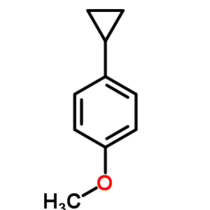 1-Cyclopropyl-4-methoxybenzene Structure,4030-17-5Structure