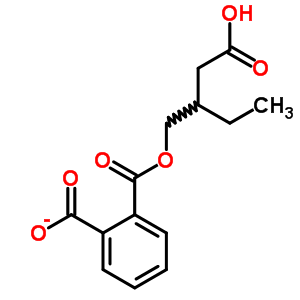 Mono(3-​carboxy-​2-​ethylpropyl) phthalate Structure,40322-01-8Structure