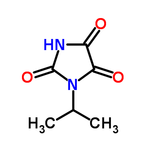 1-異丙基咪唑啉-2,4,5-三酮結(jié)構(gòu)式_40408-39-7結(jié)構(gòu)式