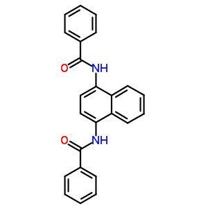 N-(4-benzamidonaphthalen-1-yl)benzamide Structure,40484-55-7Structure