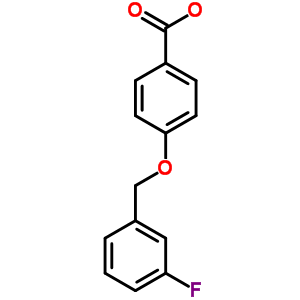 4-[(3-Fluorobenzyl)oxy]benzoic acid Structure,405-85-6Structure