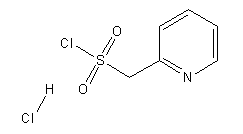 2-Pyridinemethanesulfonyl chloride hcl Structure,40523-41-9Structure