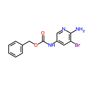 Benzyl (6-amino-5-bromopyridin-3-yl)carbamate Structure,405939-48-2Structure