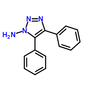 4,5-Diphenyltriazol-1-amine Structure,40788-61-2Structure