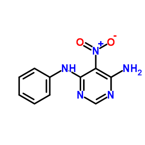 5-Nitro-n-phenyl-pyrimidine-4,6-diamine Structure,40816-36-2Structure