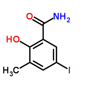 2-Hydroxy-5-iodo-3-methylbenzamide Structure,40912-85-4Structure