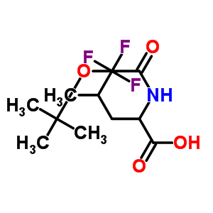 2-Tert-butoxycarbonylamino-5,5,5-trifluoro-4-methyl-pentanoic acid Structure,409333-67-1Structure