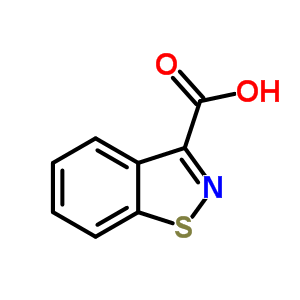 1,2-Benzisothiazole-3-carboxylic acid Structure,40991-34-2Structure