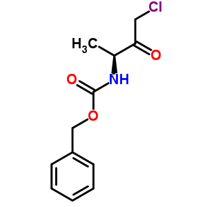 Z-L-Ala-氯甲基酮結(jié)構(gòu)式_41036-43-5結(jié)構(gòu)式