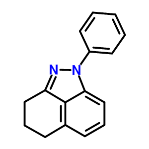 1-Phenyl-1,3,4,5-tetrahydro-benzo[cd]indazole Structure,4106-24-5Structure