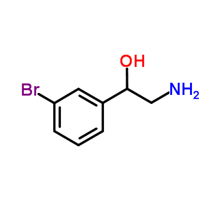 2-Amino-1-(3-bromophenyl)ethanol Structure,41147-81-3Structure