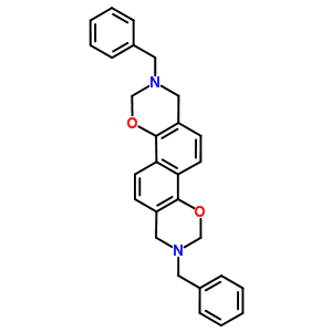 2,8-Dibenzyl-1,2,3,7,8,9-hexahydro-4,10-dioxa-2,8-diaza-chrysene Structure,41193-15-1Structure