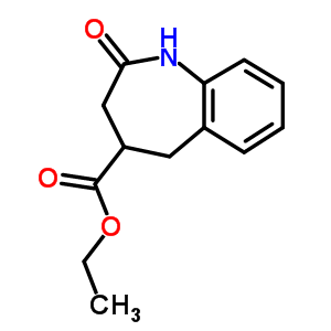 Ethyl2-oxo-2,3,4,5-tetrahydro-1h-benzo[b]azepine-4-carboxylate Structure,412027-25-9Structure