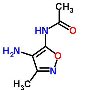 Acetamide, n-(4-amino-3-methyl-5-isoxazolyl)-(9ci) Structure,41230-63-1Structure