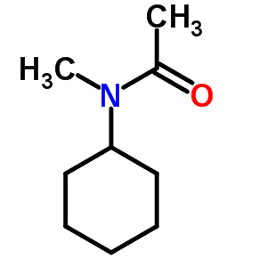 Acetamide, n-cyclohexyl-n-methyl- Structure,41273-78-3Structure