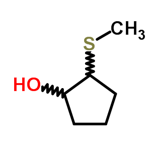 2-Methylsulfanylcyclopentan-1-ol Structure,41326-54-9Structure