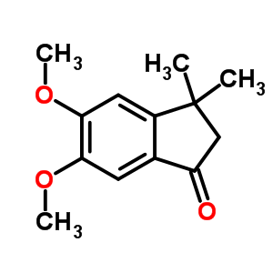 5,6-Dimethoxy-3,3-dimethyl-2,3-dihydro-1h-inden-1-one Structure,4136-26-9Structure