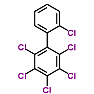 2,2,3,4,5,6-Hexachlorobiphenyl Structure,41411-61-4Structure