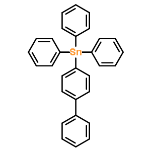 Triphenyl-(4-phenylphenyl)stannane Structure,41411-81-8Structure