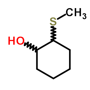 2-Methylsulfanylcyclohexan-1-ol Structure,41578-04-5Structure