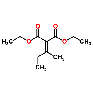 Diethyl 2-butan-2-ylidenepropanedioate Structure,41589-39-3Structure