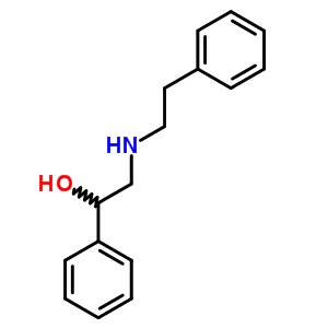 2-(Phenethylamino)-1-Phenyl-1-ethanol Structure,4164-20-9Structure