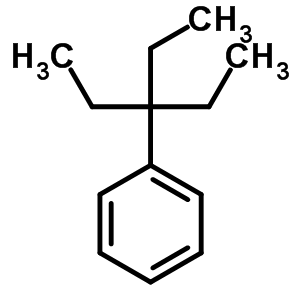 (1,1-Diethylpropyl)benzene Structure,4170-84-7Structure