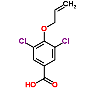 4-Allyloxy-3,5-dichloro-benzoic acid Structure,41727-45-1Structure