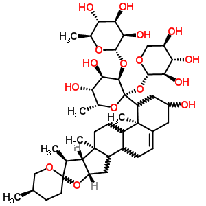 Ophiopogonin d Structure,41753-55-3Structure