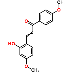 2-Propen-1-one,3-(2-hydroxy-4-methoxyphenyl)-1-(4-methoxyphenyl)- Structure,41786-32-7Structure