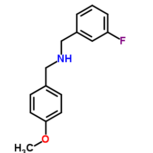 (3-Fluoro-benzyl)-(4-methoxy-benzyl)-amine Structure,418792-57-1Structure