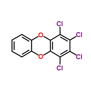 1,2,6,7-Tetrachlorodibenzo-p-dioxin Structure,41903-57-5Structure