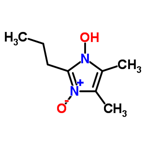 3-Hydroxy-4,5-dimethyl-1-oxido-2-propyl-imidazole Structure,41933-67-9Structure