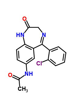 7-Acetamidoclonazepam Structure,41993-30-0Structure