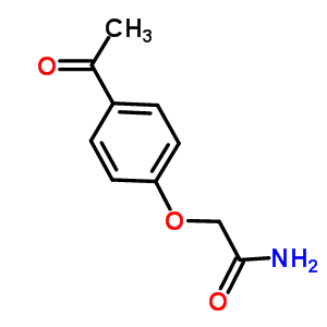 2-(4-Acetylphenoxy)acetamide Structure,42017-88-9Structure