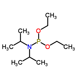 Diethyl n,n-diisopropylphosphoramidite Structure,42053-26-9Structure