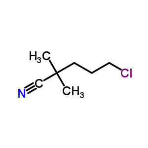 5-Chloro-2,2-dimethylpentanenitrile Structure,4207-54-9Structure