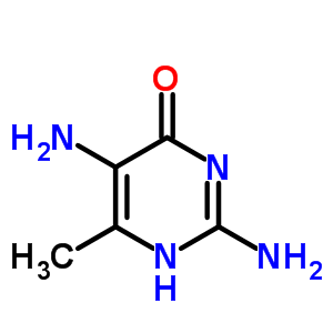 4(1H)-pyrimidinone, 2,5-diamino-6-methyl-(9ci) Structure,4214-86-2Structure