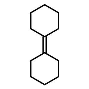 Cyclohexylidenecyclohexane Structure,4233-18-5Structure