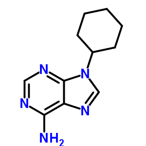 9-Cyclohexyladenine Structure,4235-94-3Structure