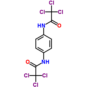 Acetamide, n,n-p-phenylenebis(2,2,2-trichloro- Structure,4257-74-3Structure