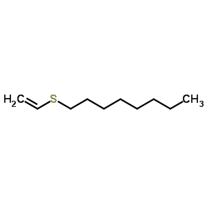 1-(乙烯硫代)-辛烷結(jié)構(gòu)式_42779-08-8結(jié)構(gòu)式