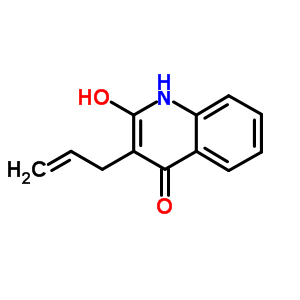 3-Allyl-4-hydroxyquinolin-2(1h)-one Structure,42997-25-1Structure