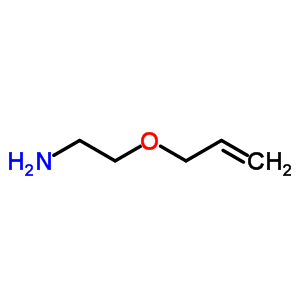 2-(2-丙烯-1-基氧基)-乙胺結(jié)構(gòu)式_43081-82-9結(jié)構(gòu)式