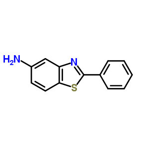 5-Amino-2-phenylbenzothiazole Structure,43087-91-8Structure