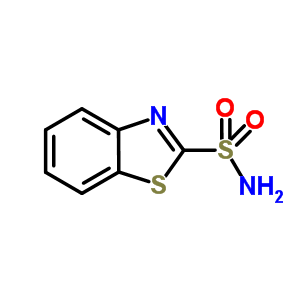 1,3-benzothiazole-2-sulfonamide Structure,433-17-0Structure